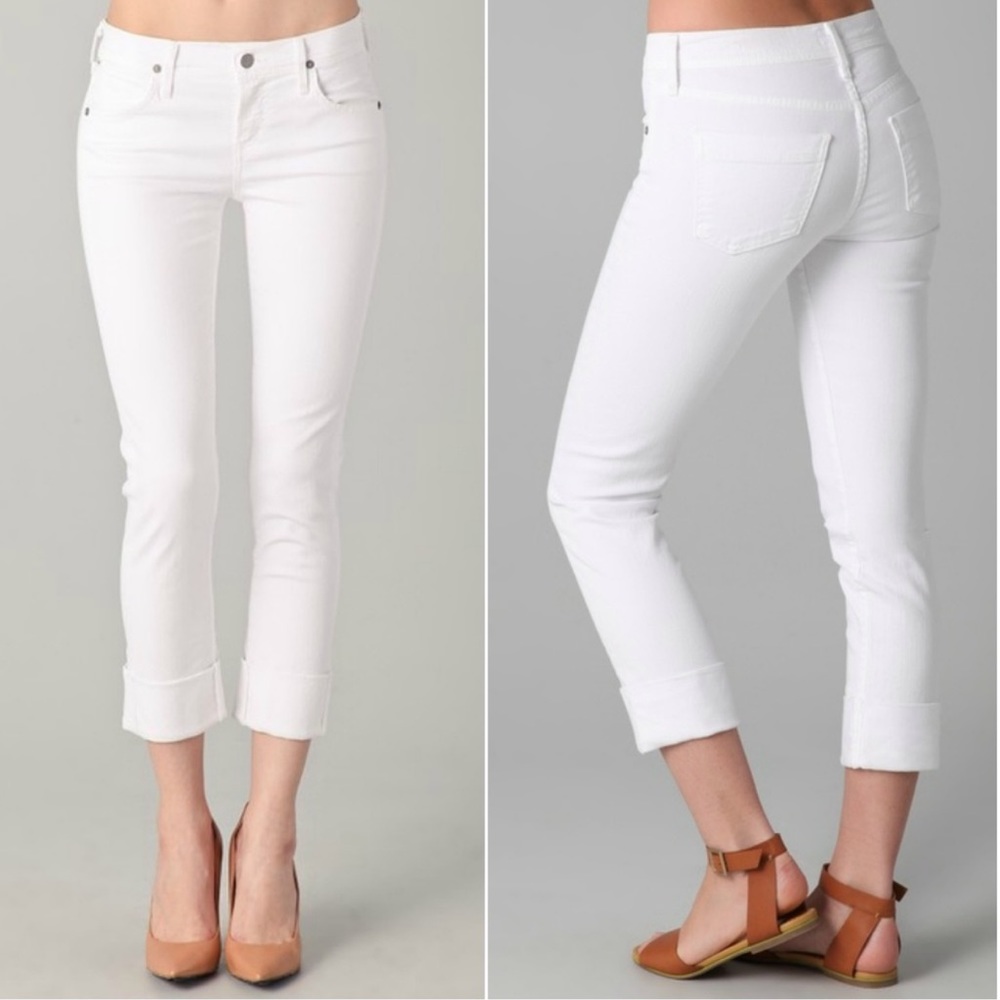 Citizens Of Humanity White Skinny Jeans